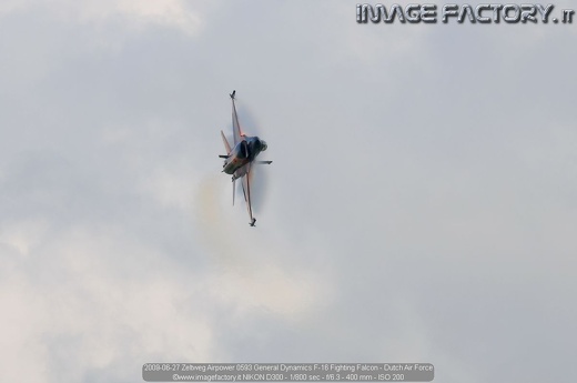 2009-06-27 Zeltweg Airpower 0593 General Dynamics F-16 Fighting Falcon - Dutch Air Force